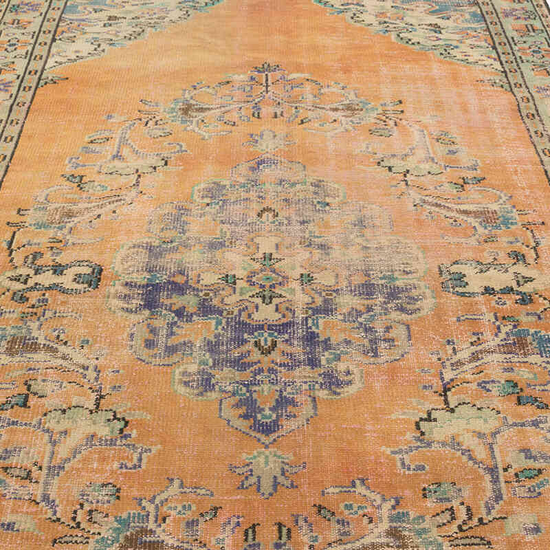 Alfombra Vintage Turca Anudada a Mano - 182 cm x 290 cm - K0081851