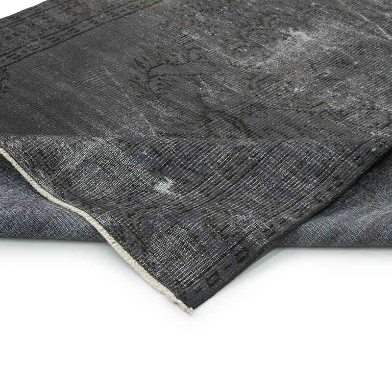 Over-dyed Vintage Hand-Knotted Turkish Rug - 5' 5" x 8' 8" (65" x 104") - K0081854