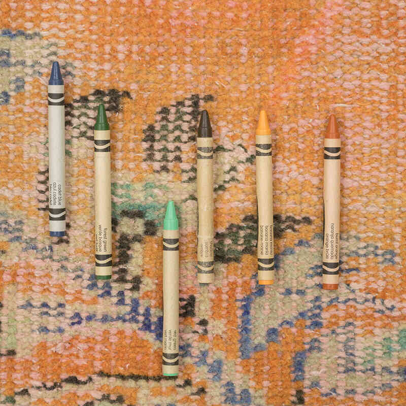 Vintage Turkish Hand-Knotted Rug - 5' 10" x 9' 5" (70" x 113") - K0081857