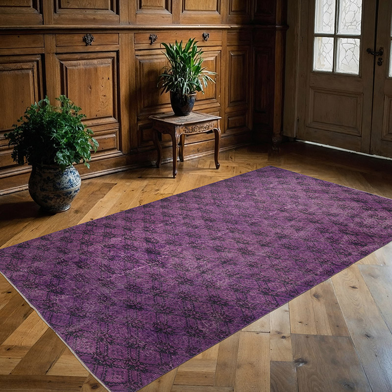 Boyali El Dokuma Vintage Hali - 152 cm x 258 cm - K0081860