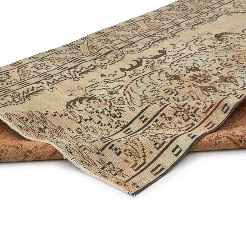 Alfombra Vintage Turca Anudada a Mano - 167 cm x 261 cm - K0081861