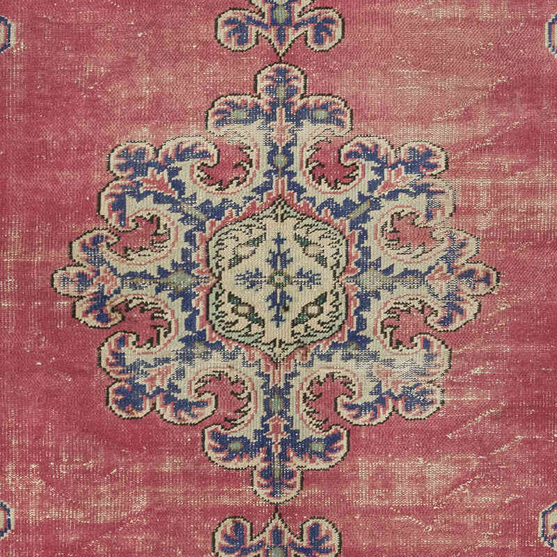 Vintage Turkish Hand-Knotted Rug - 6' 3" x 9' 6" (75" x 114") - K0081862