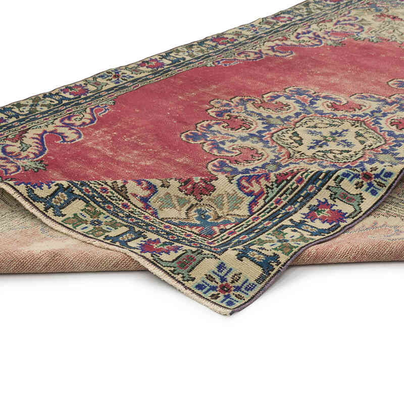 Vintage Turkish Hand-Knotted Rug - 6' 3" x 9' 6" (75" x 114") - K0081862