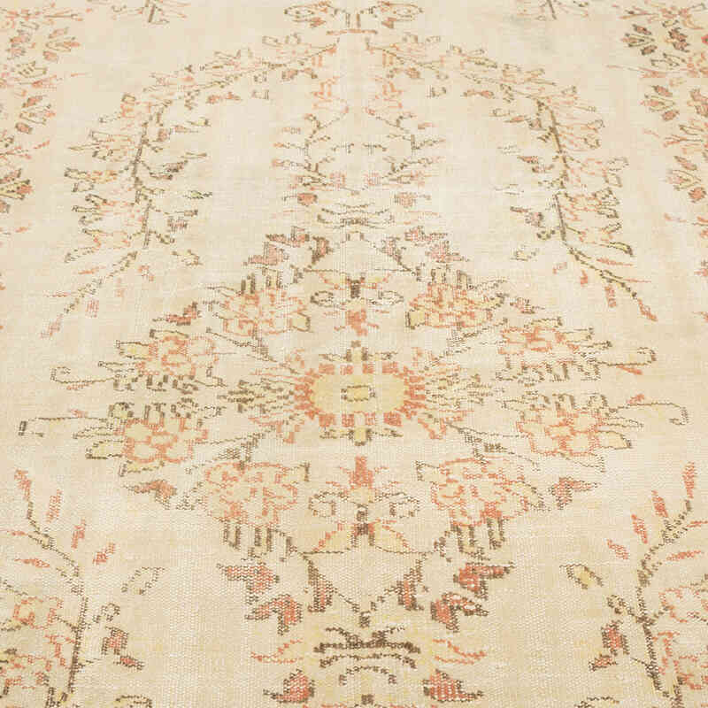 Vintage Turkish Hand-Knotted Rug - 5' 9" x 8' 11" (69" x 107") - K0081864