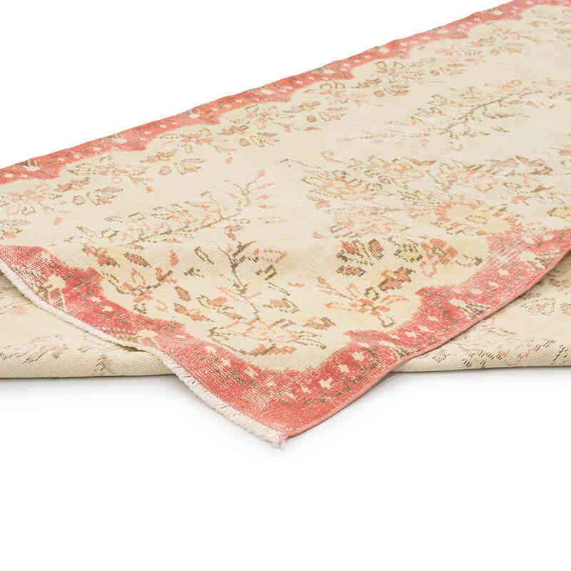 Vintage Turkish Hand-Knotted Rug - 5' 9" x 8' 11" (69" x 107") - K0081864