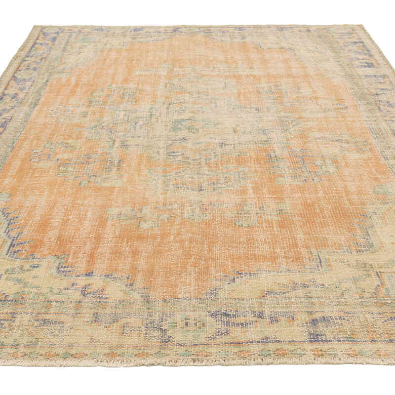 Vintage Turkish Hand-Knotted Rug - 6' 1" x 9' 2" (73" x 110") - K0081865