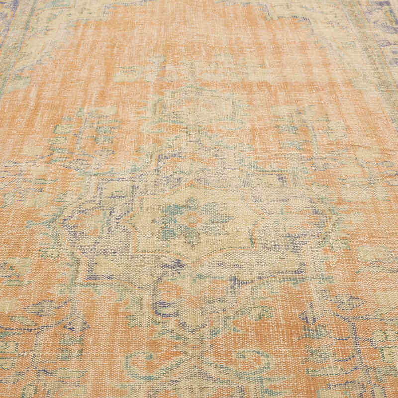 Vintage Turkish Hand-Knotted Rug - 6' 1" x 9' 2" (73" x 110") - K0081865