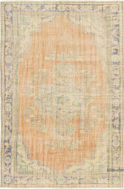 Alfombra Vintage Turca Anudada a Mano - 186 cm x 280 cm