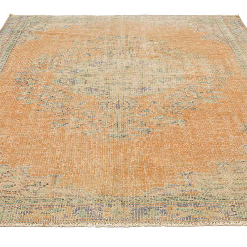 Vintage Turkish Hand-Knotted Rug - 5' 9" x 8' 5" (69" x 101") - K0081867