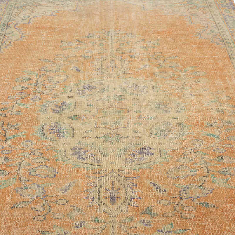 Vintage Turkish Hand-Knotted Rug - 5' 9" x 8' 5" (69" x 101") - K0081867