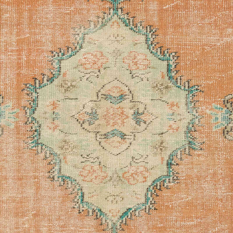 Alfombra Vintage Turca Anudada a Mano - 186 cm x 268 cm - K0081869