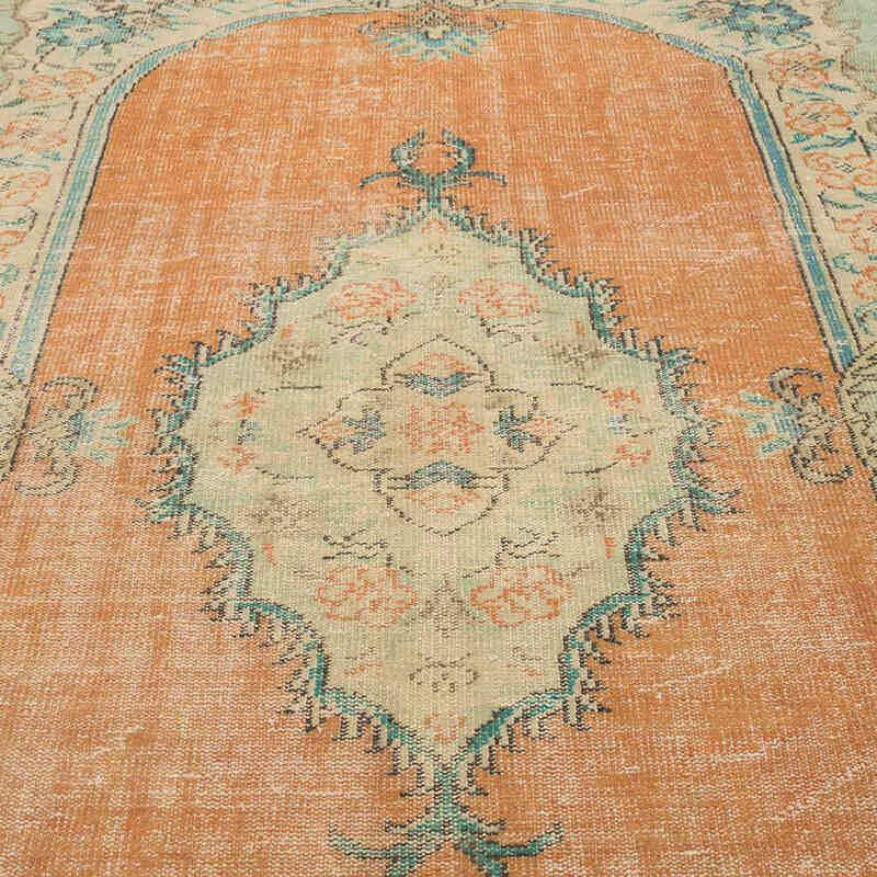 Alfombra Vintage Turca Anudada a Mano - 186 cm x 268 cm - K0081869
