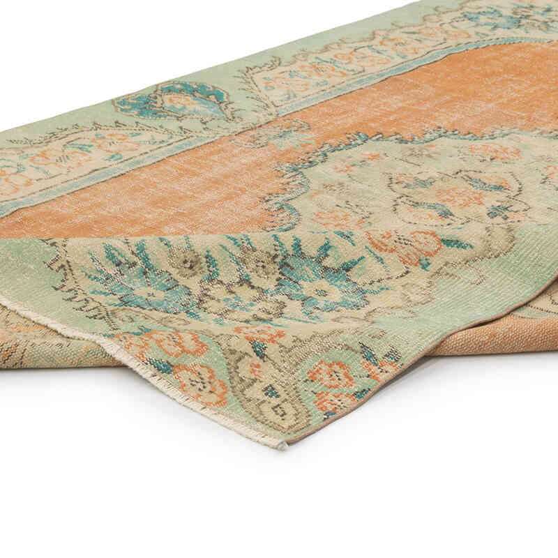 Alfombra Vintage Turca Anudada a Mano - 186 cm x 268 cm - K0081869