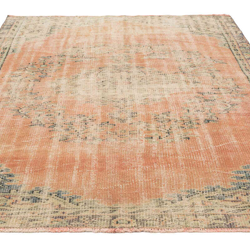 Alfombra Vintage Turca Anudada a Mano - 172 cm x 250 cm - K0081870