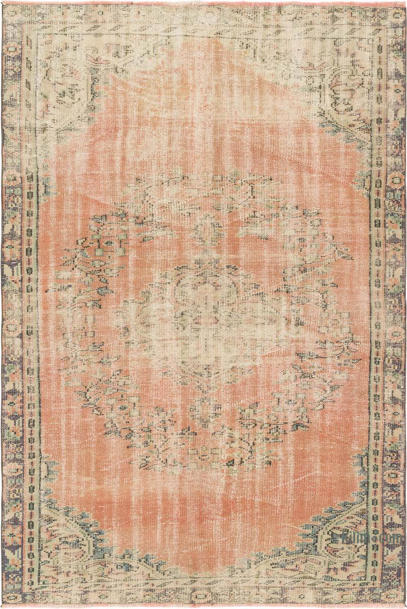 Alfombra Vintage Turca Anudada a Mano - 172 cm x 250 cm - K0081870