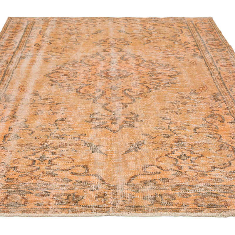 Alfombra Turca Vintage Sobre-teñida - 171 cm x 285 cm - K0081871