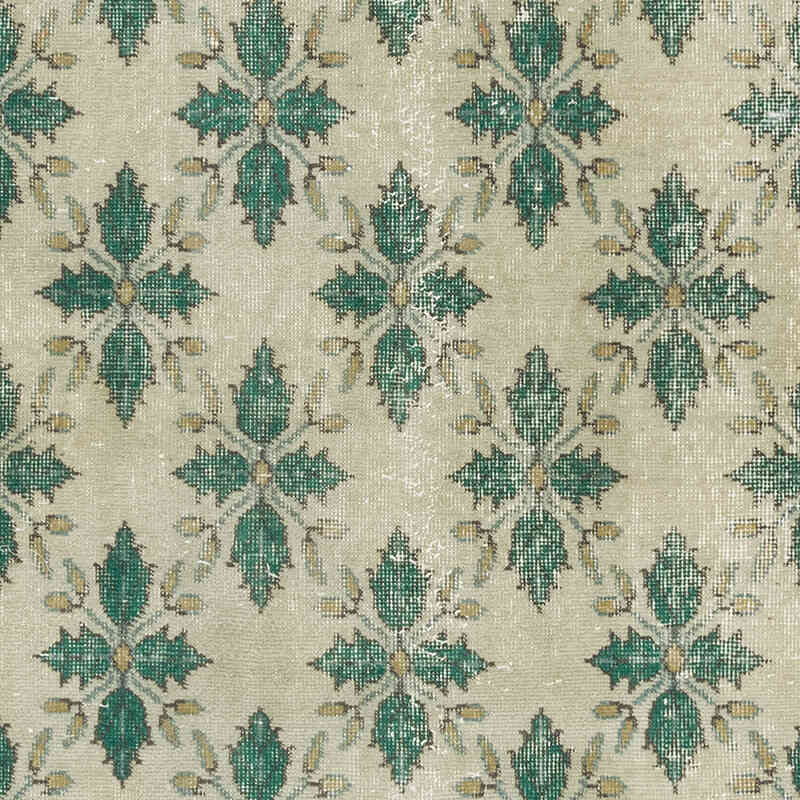 Alfombra Vintage Turca Anudada a Mano - 118 cm x 203 cm - K0081872