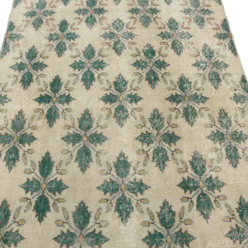 Alfombra Vintage Turca Anudada a Mano - 118 cm x 203 cm - K0081872