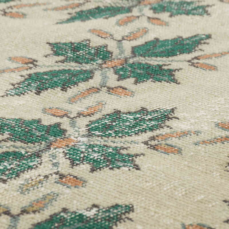 Alfombra Vintage Turca Anudada a Mano - 118 cm x 203 cm - K0081872