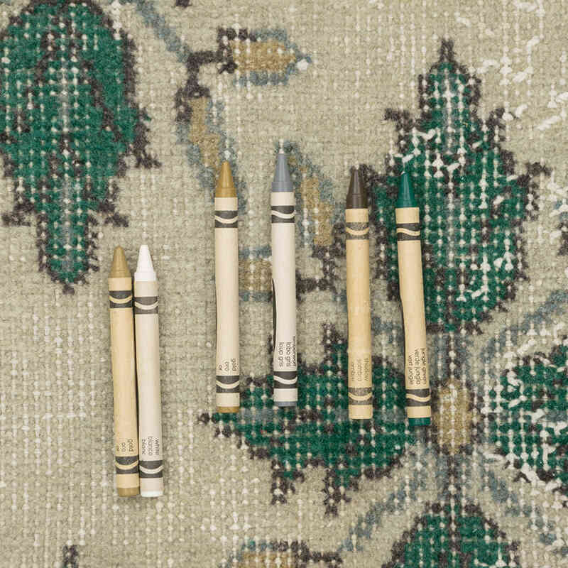 Alfombra Vintage Turca Anudada a Mano - 118 cm x 203 cm - K0081872