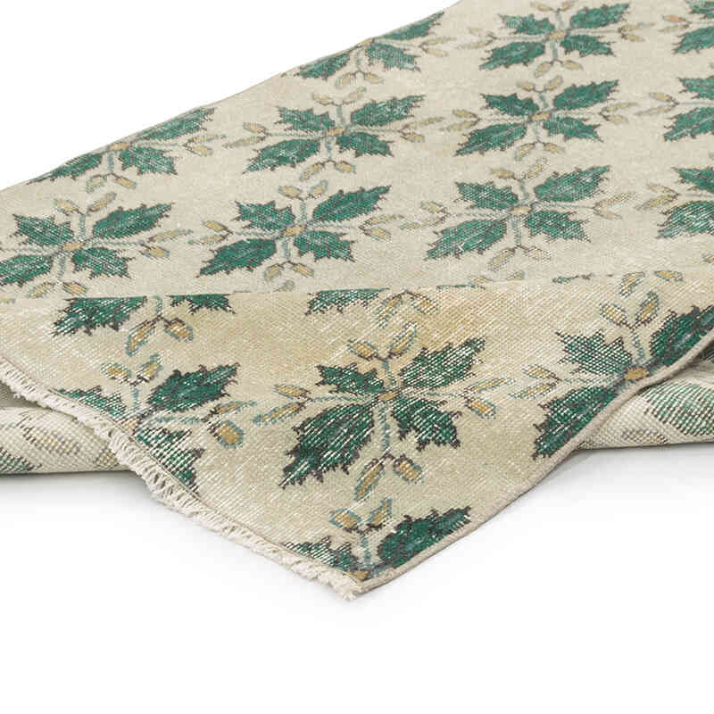 Alfombra Vintage Turca Anudada a Mano - 118 cm x 203 cm - K0081872