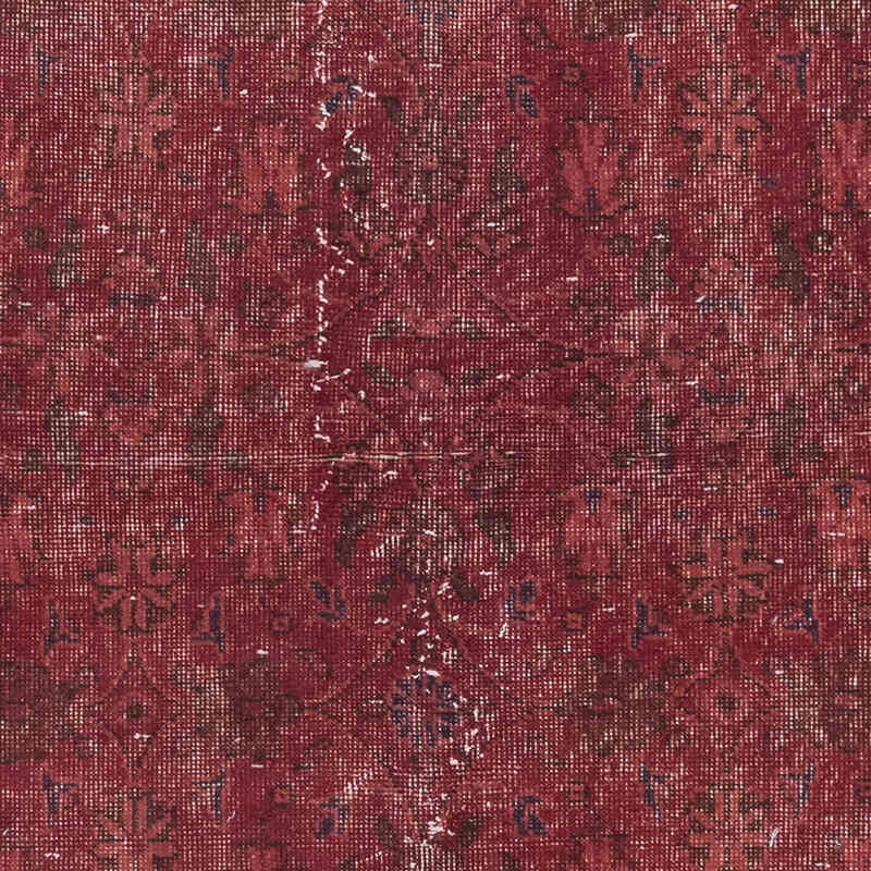 Over-dyed Vintage Hand-Knotted Turkish Rug - 3' 9" x 6' 9" (45" x 81") - K0081873