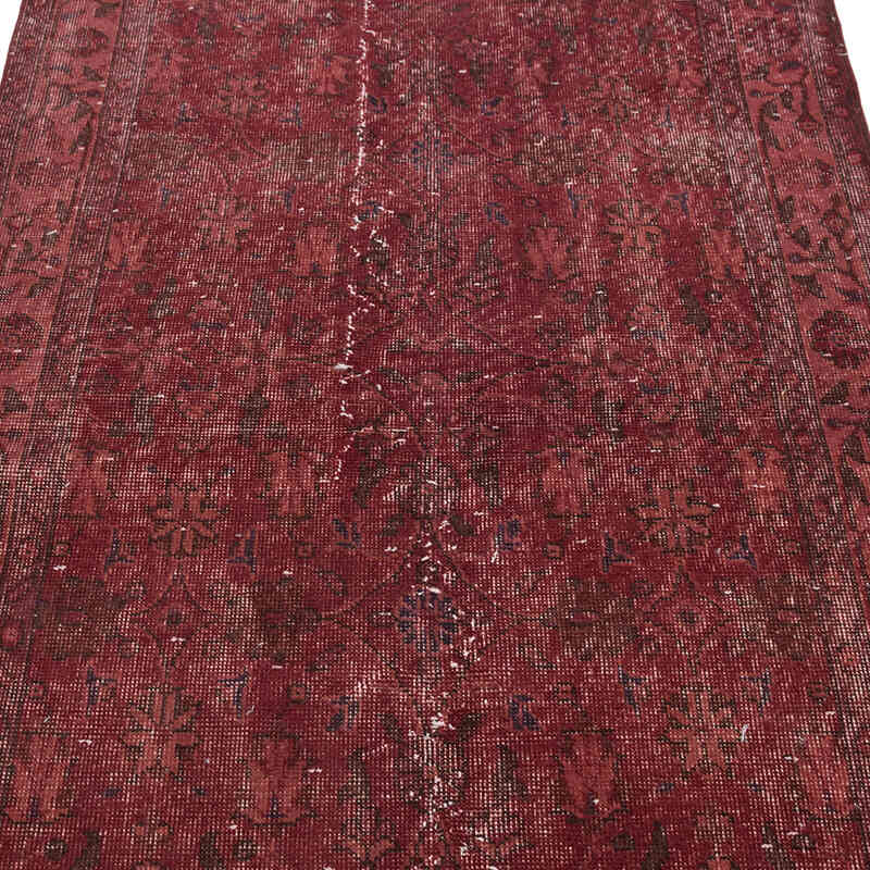 Over-dyed Vintage Hand-Knotted Turkish Rug - 3' 9" x 6' 9" (45" x 81") - K0081873