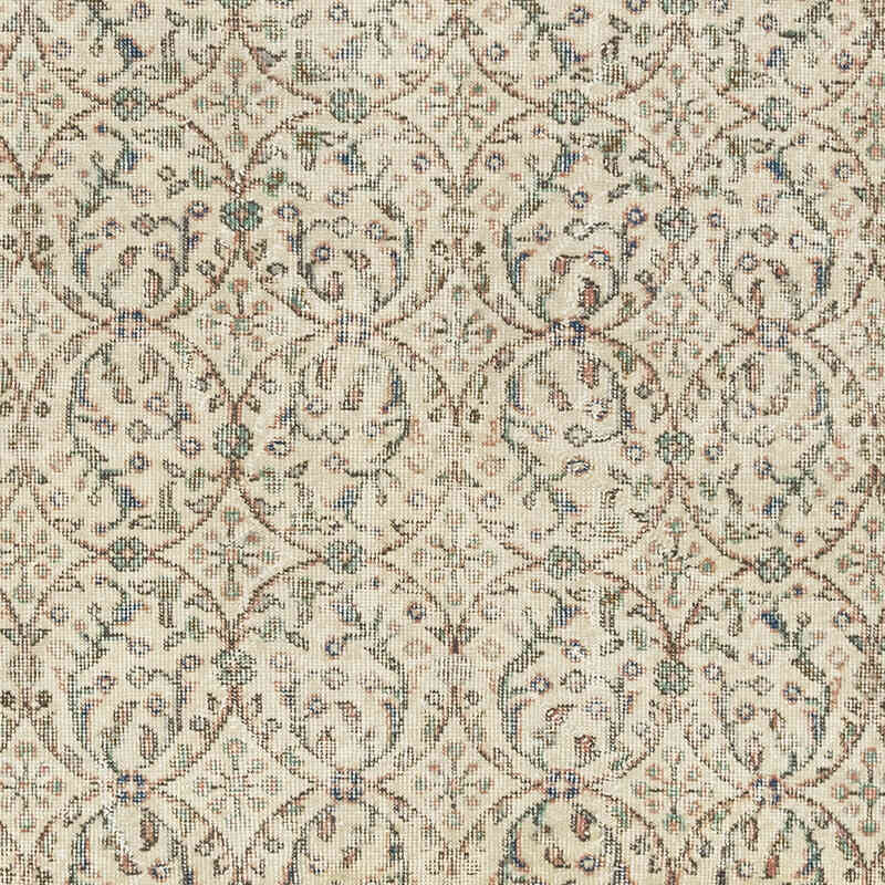 Vintage Turkish Hand-Knotted Rug - 3' 10" x 6' 11" (46" x 83") - K0081874