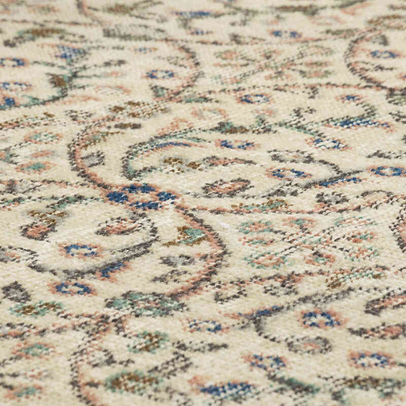 Vintage Turkish Hand-Knotted Rug - 3' 10" x 6' 11" (46" x 83") - K0081874
