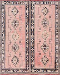 Vintage Turkish Hand-Knotted Rug - 9' 2" x 11' 2" (110" x 134")