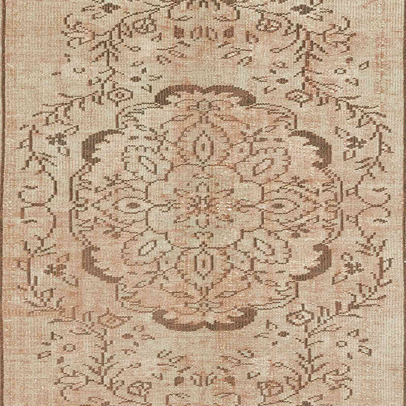 Over-dyed Vintage Hand-Knotted Turkish Rug - 5' 2" x 8'  (62" x 96") - K0081877