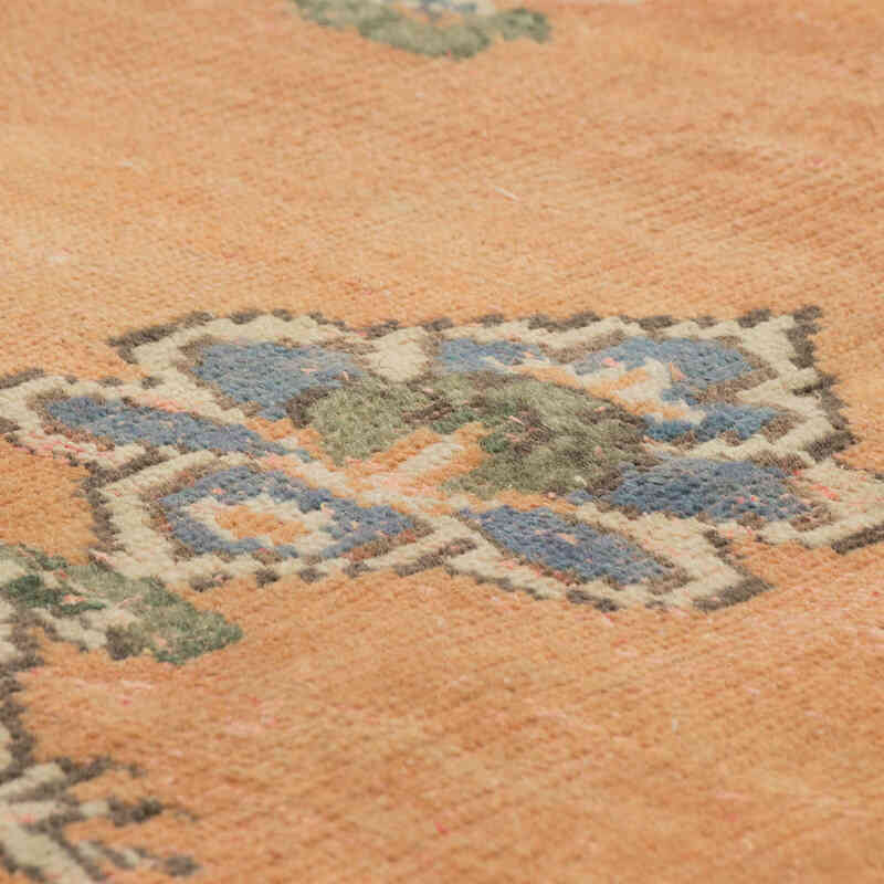 Vintage Turkish Hand-Knotted Rug - 5' 7" x 8' 7" (67" x 103") - K0081878