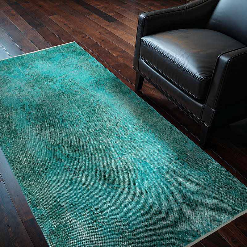 Boyali El Dokuma Vintage Hali - 116 cm x 203 cm - K0081880
