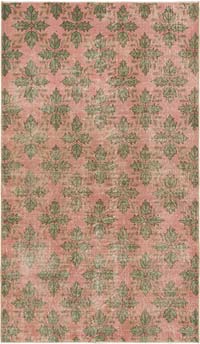 Alfombra Vintage Turca Anudada a Mano - 119 cm x 204 cm