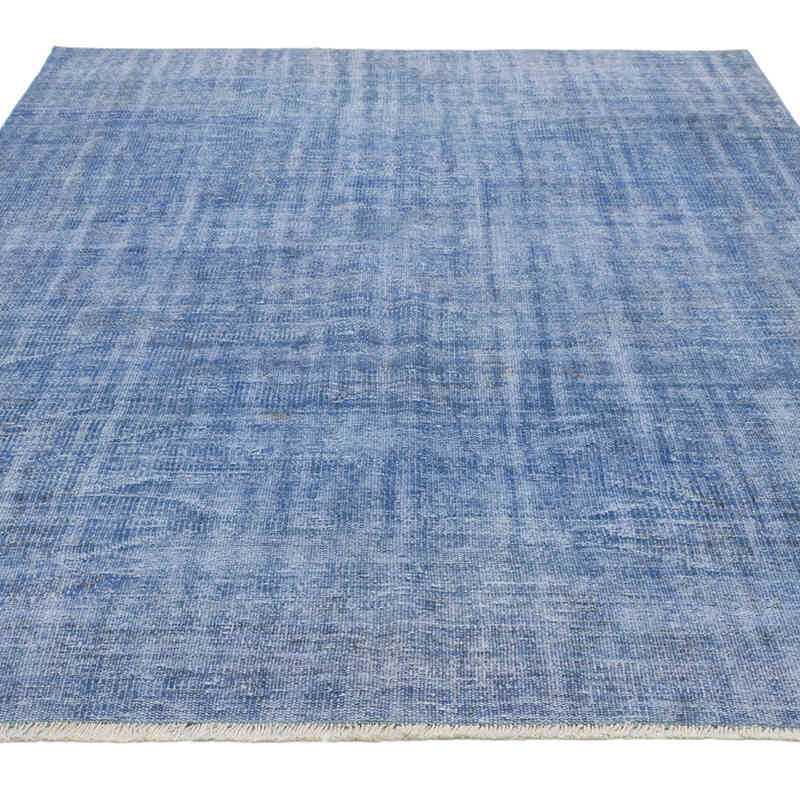 Over-dyed Vintage Hand-Knotted Turkish Rug - 5' 10" x 8' 10" (70" x 106") - K0081884