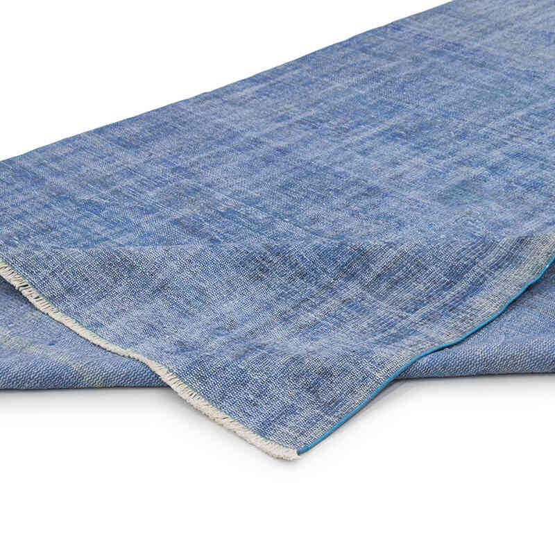 Over-dyed Vintage Hand-Knotted Turkish Rug - 5' 10" x 8' 10" (70" x 106") - K0081884