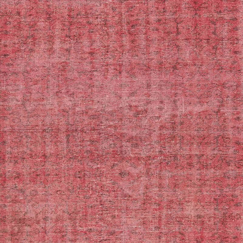Over-dyed Vintage Hand-Knotted Turkish Rug - 4' 7" x 8' 2" (55" x 98") - K0081891