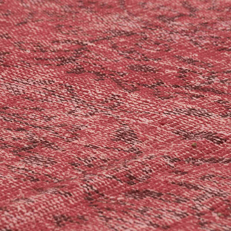 Over-dyed Vintage Hand-Knotted Turkish Rug - 4' 7" x 8' 2" (55" x 98") - K0081891