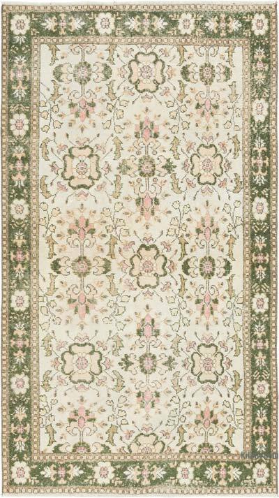 Alfombra Vintage Turca Anudada a Mano - 120 cm x 210 cm