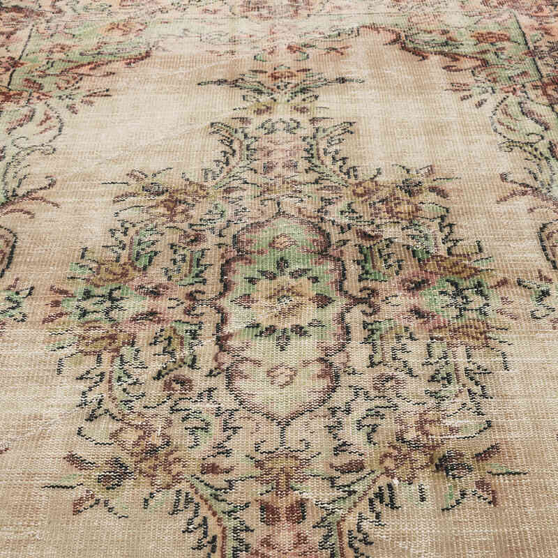 Vintage Turkish Hand-Knotted Rug - 6' 1" x 8' 7" (73" x 103") - K0081901