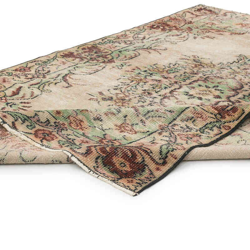 Vintage Turkish Hand-Knotted Rug - 6' 1" x 8' 7" (73" x 103") - K0081901