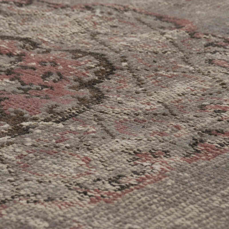 Over-dyed Vintage Hand-Knotted Turkish Rug - 5' 11" x 8' 11" (71" x 107") - K0081906