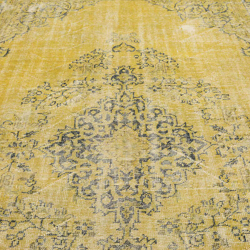 Alfombra Vintage Turca Anudada a Mano - 222 cm x 313 cm - K0081908