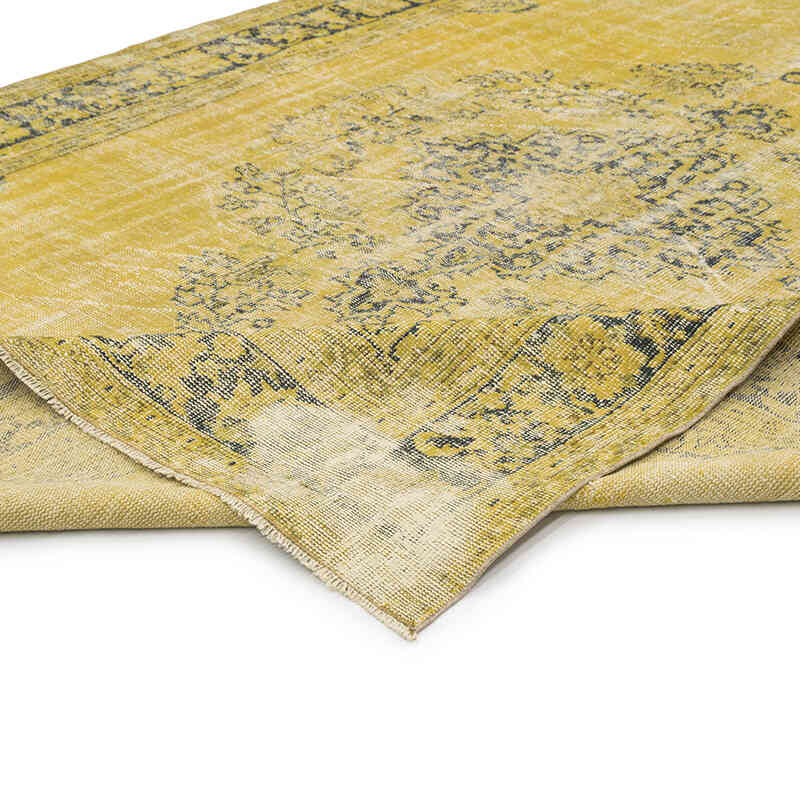 Alfombra Vintage Turca Anudada a Mano - 222 cm x 313 cm - K0081908