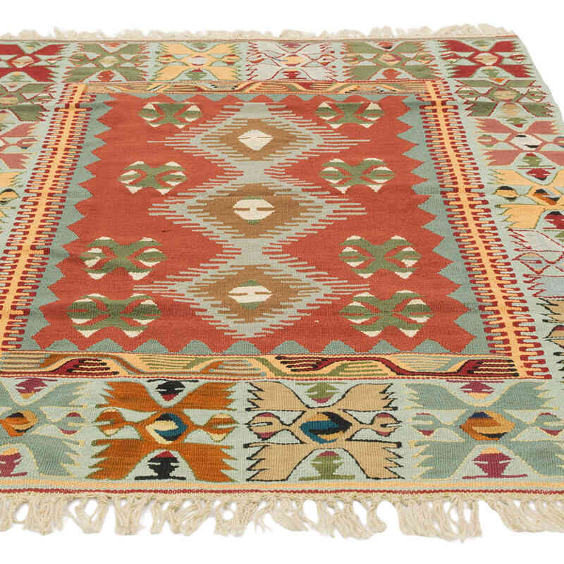 Nueva Alfombra Turca Kilim - 122 cm x 170 cm - K0081911