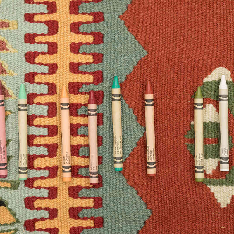 Nueva Alfombra Turca Kilim - 122 cm x 170 cm - K0081911