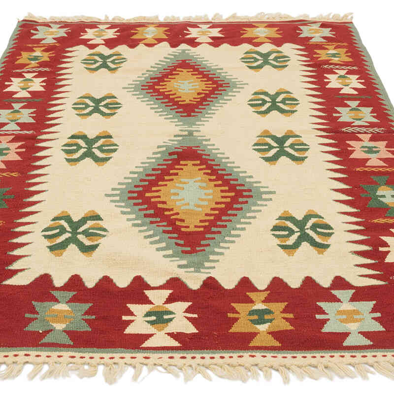 Nueva Alfombra Turca Kilim - 117 cm x 190 cm - K0081912