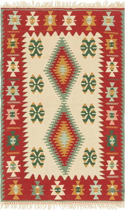 Nueva Alfombra Turca Kilim - 117 cm x 190 cm