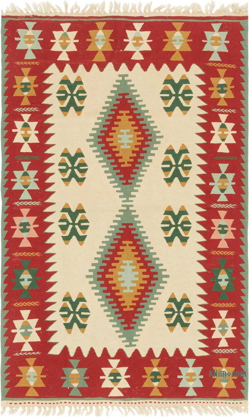 Nueva Alfombra Turca Kilim - 117 cm x 190 cm - K0081912