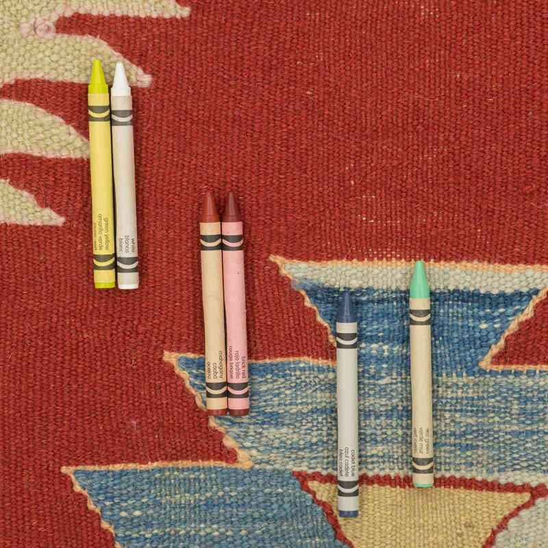 Nueva Alfombra Turca Kilim - 116 cm x 175 cm - K0081913